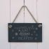 Christmas Slate hanging sign - 