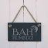 Christmas Slate hanging sign - 