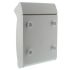 Swing letterbox in white