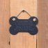 Small Bone Slate hanging sign - 