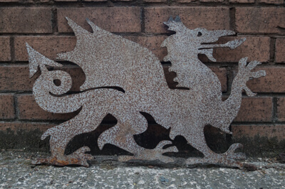 Sand blasting and powder coating in Wrexham Original Dragon 